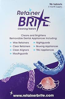 Retainer Cleaner Tablets