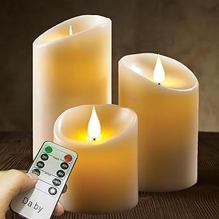 Rechargeable Candles Flickering
