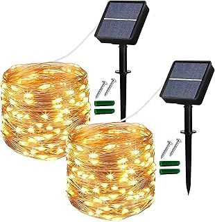 Festoon Lights Outdoor Solar Powered