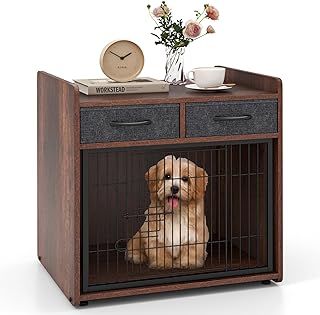 Wooden Dog Crate