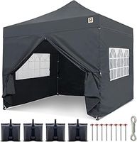 Gazebo With Sides 3m X 3m