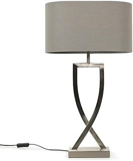 Grey Table Lamp