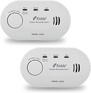 Carbon Monoxide Alarm 2 Pack