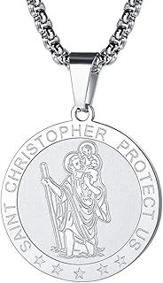 St Christopher Necklace For Men