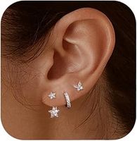 Diamond Studs Earrings Women