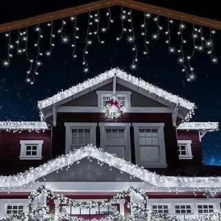 Christmas Icicle Lights Outdoor