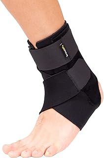 BraceUP Ankle Support - Relieve Pain, Enhance Stability for Foot Pain, Sprained Ankle, Achilles Tendonitis, Men and Women
