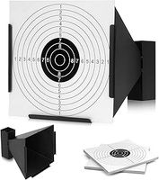 Greenmall 17 * 17cm Airsoft Target, Air Rifle Pellet and BB Trap, Wall Mounted Target for Shooting Practice and Air Soft Gun Training