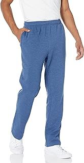 Amazon Essentials Men's Fleece Open Bottom Sweatpant (Available in Big and Tall)