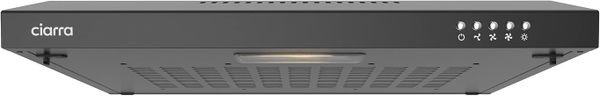CIARRA CBCB6903 60cm Visor Cooker Hood Undercabinet Hoods Wall Mounted Kitchen Extractor Fan 600mm Top Vented Range Hood