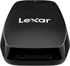 Lexar Professional CFexpress Type B USB 3.2 Gen 2x2 Reader, Up to 1700MB/s Read, Designed for CFexpress Type B Cards (LRW550U-RNBNU)