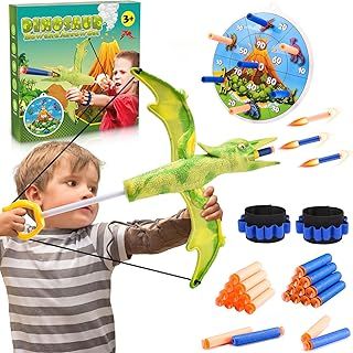 Bow and Arrow Set Kids —— Kids Outdoor Toys Gifts for Boys Girls Kids 3-12 Year Old