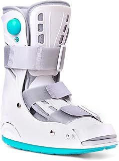 Walker Fracture Boot Air Cam Walker Boot Inflatable Walking Boot for Achilles Tendon Surgery, Acute Ankle Sprains, Broken Toe Foot, Post Op Care (Manual Inflation, S)