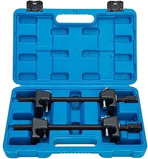 FreeTec 2pc Coil Spring Compressor For MacPherson Struts Shock Absorber Car Garage Tool