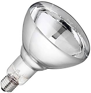 Orvarto Infrared Heat Lamp Bulb, Clear 250w. for Infra Red Heat Lamps for Poultry, Chicks, Dogs, Puppies, Cats, Kittens, Pigs, Reptiles and Catering.