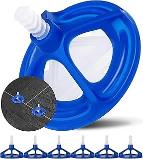 Deuvuo Tile Leveling System 3mm, 300 Pcs Revolutionary 3mm Tile Spacer Levelling System, 200 Screws & 100 Nuts, Tile Installation Tool for Stones and Floors