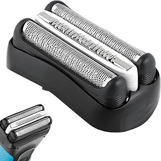 32B Series 3 Foil Electric Shaver Replacement Head Compatible with Braun S3 Foil & Cutter Razor Heads, Compatible with Braun S3 3040s 3010s 310s 3000s 3050cc 3080s 390cc