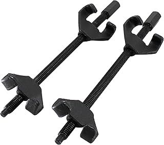 (R) Coil Spring Compressors Hardened, Heat-Treated Steel Strut, Auto Suspension Remover and Installer Kit, 90-381mm