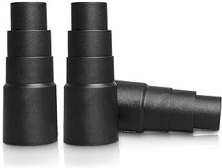 3 Pcs Universal Vacuum Adapter,Vacuum Clearner Adapter for Power Tools,Sander Dust Extraction Hose Adaptor for Makita Random Orbital Sander, Jigsaw, Circular Saw Reducer (26.5mm,32.5mm,34.5mm,40.5mm)