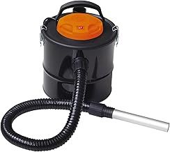 Ash Vacuum Cleaner - Compact 10L Design - Ultra-Fine HEPA Filter - Bagless - Hoover For Wood Log Burner - Fireplace Dust Collector - Durable Metal Construction (Ash-Vac)