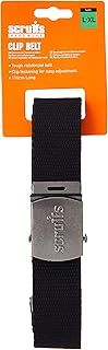 Scruffs T50304 Cotton Adjustable Clip Belt Black One Size