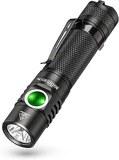 Sofirn SC31 Pro USB Rechargeable LED Torch with 2000 Lumen, SST40 LED Super Bright Flashlight, Anduril UI & IPX8 Waterproof with 18650 Battery for Hiking Camping Outdoors and Emergency
