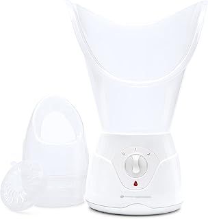 Rio Facial Steamer and Face Sauna Spa for Effective Deep Skin Cleansing, Opens Pores & Removes Blackheads, Nose Attachment for Congestion Relief