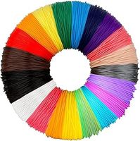 3D Printing Pen Filament PLA 20 Colors 10M Each - 3D PLA Filament 1.75mm for PACKGOUT, MYNT3D, DeWang