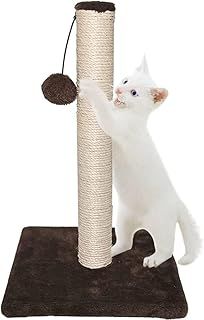 Ram® Large Cat Scratching Post Cat Tree Post Tree 42cm Brown