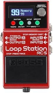 BOSS RC-5 Loop Station — modern, compact looper with first-class sound quality, 99 phrase memories, 57 rhythms and optional MIDI control. Perfect for guitar, bass, electroacoustic