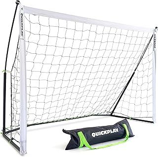 QUICKPLAY Kickster Football Goal– Ultra Portable Football Equipment includes Football Net and Carry Bag [Single Goal]