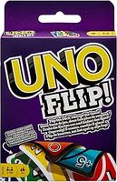 Mattel Games UNO FLIP! Family Card Game for Adults, Teens & Kids, Double-sided Deck with Special Flip Card, 112 Cards, 7 Year Old and Up, ‎GDR44
