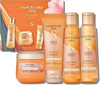 Sanctuary Spa Signature Minis Gift Set, Vegan, Gift For Women, Birthday Gift, Womens Gift Sets, Self Care Gift
