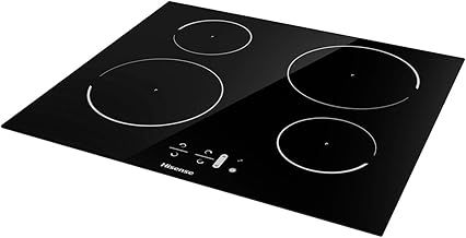 Hisense I6421C Built-in 60cm Induction Hob Glass Panel, Child Lock, Touch control, Timer Function - Black 7200W, 20 x 23 x 2 inches (L x W x H)