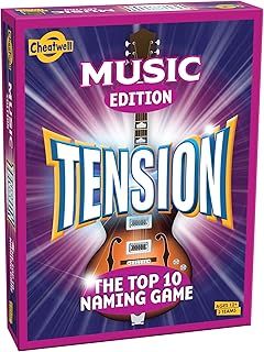 Cheatwell Games Tension Music Edition, Pink and Blue