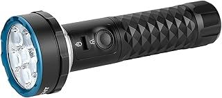 OLIGHT Prowess USB-C Rechargeable Bidirectional Torch, 5000 High Lumens Bright Cool White LED Torches Combo Step-Less Dimming Warm White Camping Lamp for Night Working, Outdoor Activities (Black)