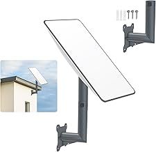 Starlink Mount, Vertical Angle Starlink Long Wall Mount, holder satellite dish steel, Starlink Pole Mount Starlink Roof Mount Wall Bracket for Starlink Starlink Mounting Kit for Starlink (Short)