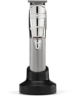 BaBylissPRO High-Torque Super Motor Beard Trimmer, 2 Japanese steel blades, metal housing, cordless