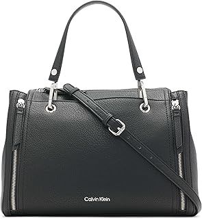 Calvin Klein Women's Elaine Bubble Lamb Novelty Satchel, One Size