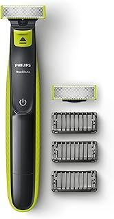 Philips QP2520/30 OneBlade, Rechargeable, 100% Waterproof, 3 Clip-On Beard Hooves 3 days
