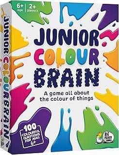 Junior Colourbrain Board Game: Ultimate Game for Families Fun for Kids and Adults Multicoloured, Fun Board Game for Families