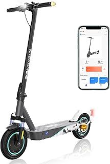 RCB R17/R19 Electric Scooter, Max 25 km/h, 350W-500W Motor, 7.8-11.4AH Battery, 8.5''-10'' Solid Tires, APP Control, Max Load 120 kg, 3 Speed Settings Foldable, Double Brake, Double Shock Absorbers