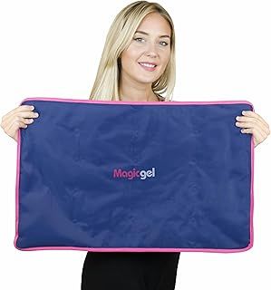 Extra Large Ice Pack for Back and Full Body - 59.7 cm x 38.1 cm (23.5 in x 15 in) - Use as Cold Compress for Relief - Ice Blanket for Sleeping - Reusable Ice Pad