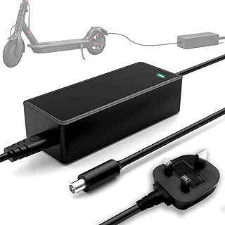 42V 2A Electric Scooter Charger for Xiaomi M365, Pro, Pro 2, Mi 3, 1s, Segway Ninebot Scooter G30 ES1 ES2 ES3 ES4 E22E E25E E45E, 36V Battery Charger for Aovo, Bird, Lime, Spin, Skip and More