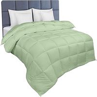 Utopia Bedding Duvet King, 10.5 Tog coverless Duvet with Corner Tabs, Box Stitched Quilt (King, Sage Green)