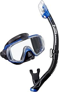 Tusa Visio Tri-Ex Adult Mask & Snorkel Set - Colour Choice