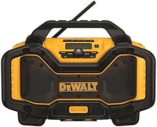 DEWALT 20V MAX Bluetooth Radio, 100 ft Range, Portable for Jobsites (DCR025)