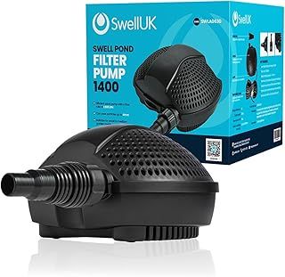 Swell Filter Pumps 1,400LPH | Garden Pond Pump | Filter Pump | 3 Year Guarantee