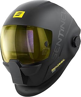 ESAB Sentinel A60 Welding Helmet, High Impact Nylon, Large Viewing Area 4.6" x 2.8"