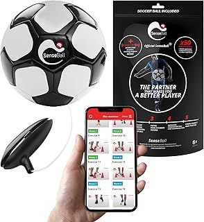 Football & New Improved App | All-Level & Pro-Level Training Equipment | Master Ball Control with Professional Coaching Programme & 50+ Training Videos